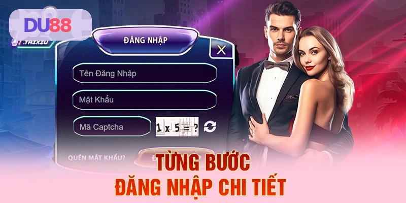 Các bước đăng nhập DU88 chi tiết và dễ dàng